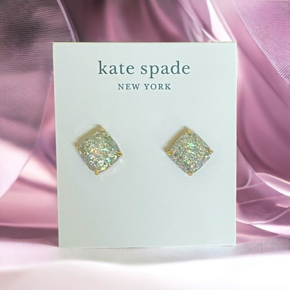New! Gorgeous Kate Spade Sparkly Earrings - Picture 1 of 6